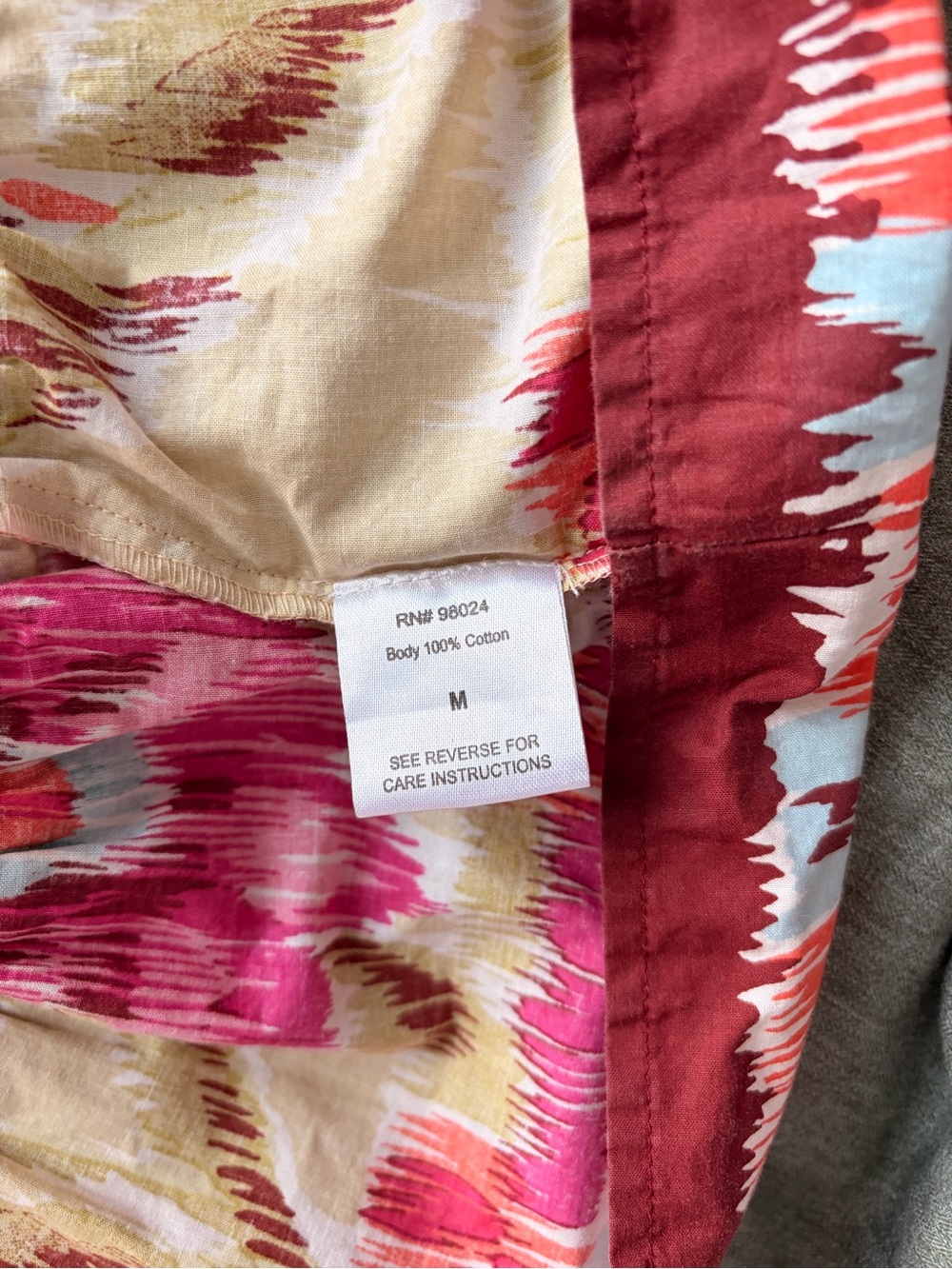 House of Harlow 1960 Multicolor Ruffle Smocked Maxi Dress - Picture 8 of 9